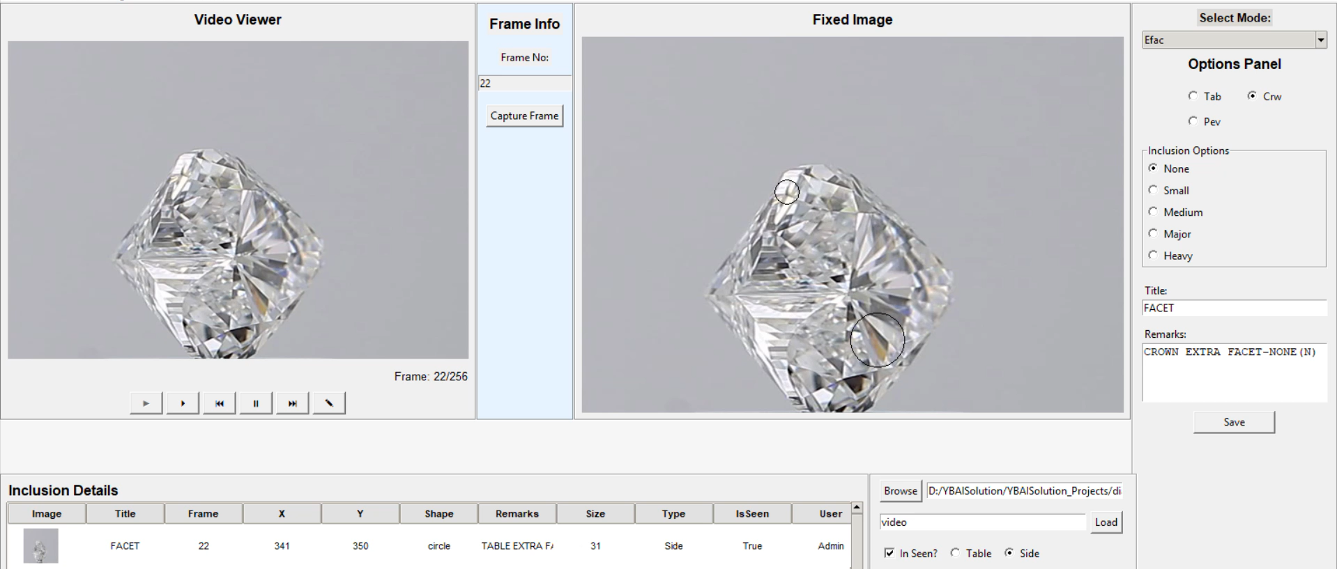 Diamond annotation tool Banner
