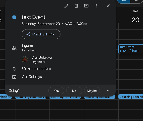 Daily schedule reminder system using n8n Banner
