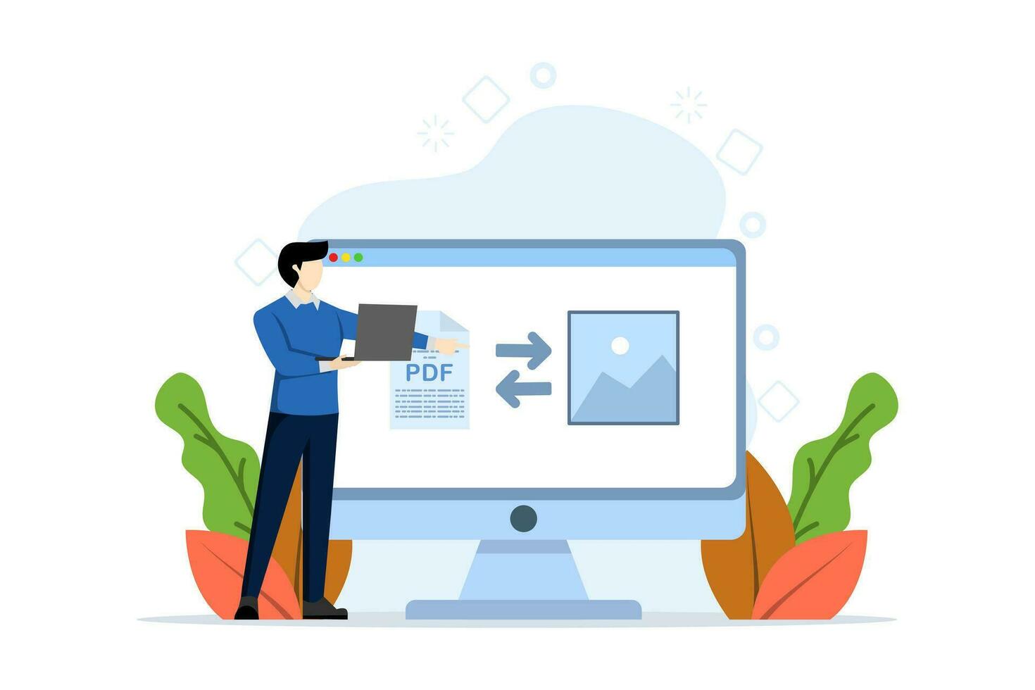 Blog-to-pdf automation workflow using n8n Avatar